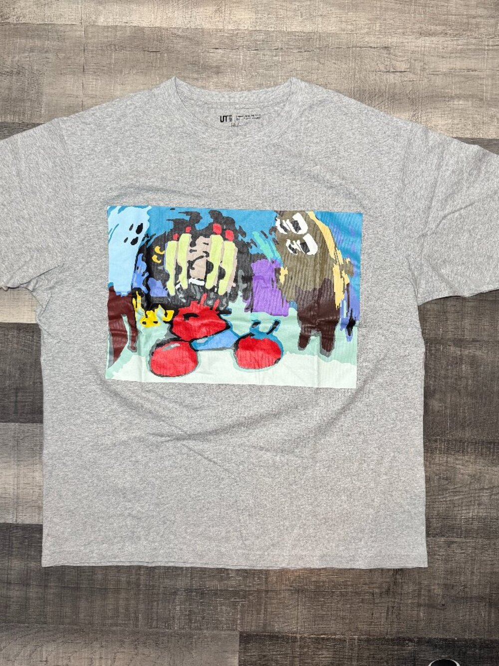 Uniqlo x SpongeBob x Cactus Plant Flea Market CPFM Mr Krabs Tee Grey XL